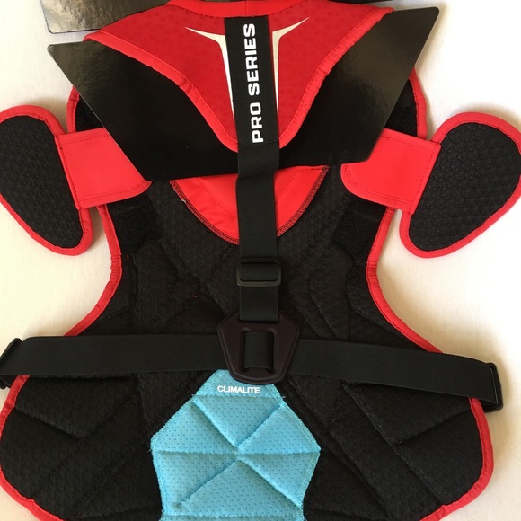 Adidas Performance Pro2.0 Catchers Chest Protector red or burgundy
